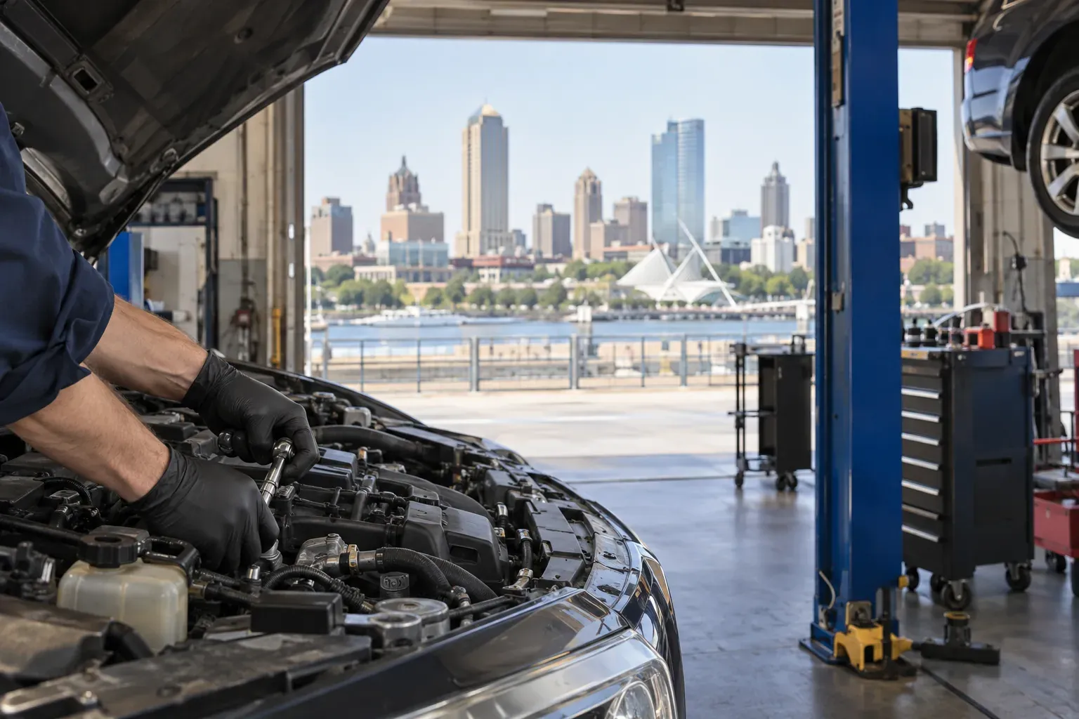 General Auto Repair being performed at Shorty's Auto Repair LLC in Milwaukee, WI